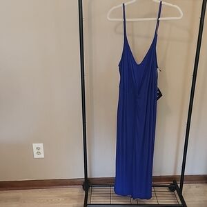 Ava & Viv | Flattering Blue Women's Dress